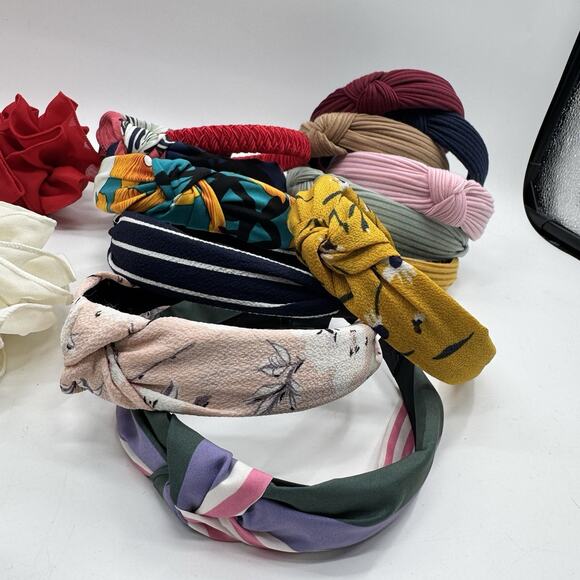 Lot 27 Pc VTG 90s - Modern Hair Scrunchies Headbands Oversized Lace Chiffon‎ main image 9
